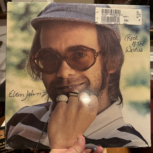 Elton John– Rock Of The Westies - 1975 MCA-2163 Pop/Rock Vinyl LP Record Sealed!