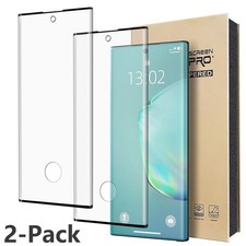 2Packs Case Friendly For Samsung Galaxy Note10 Tempered Glass Screen Protectors