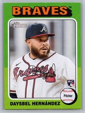 2024 Topps Heritage #250 DAYSBEL HERNANDEZ RC Rookie Braves
