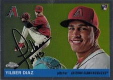 Yilber Diaz 2025 Topps cromo platino #392 Arizona Diamondbacks radiocontrol