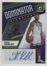 2019-20 Panini Donruss Optic FOTL Purple Stars Prizm 25/29 Noah Vonleh Auto fm0