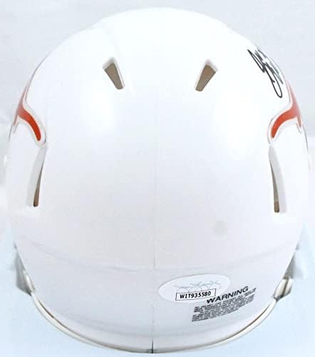 Von Sam Ehlinger signierter Texas Longhorns Speed Mini Helm * Light-JSA W * schwarz - Bild 7 von 10