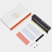 Nvme Pcie 4.0 Adapter Nvme M.2 SSD to Pcie X4/X8/X16 Card with Aluminum Heat ...