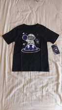 Colorado Rockies Astronaut T-Shirt Black Youth Size 7