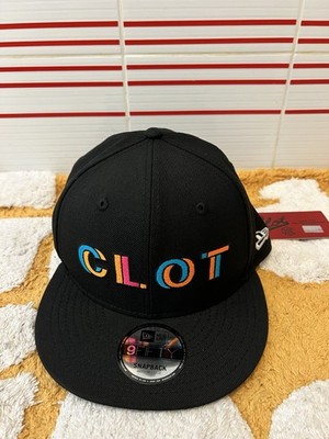 New Era X CLOT Paint Logo Black SnapBack Hat Cap New Rare | eBay