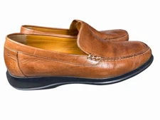 Cole Haan Venetian Loafers Men’s 12M Brown Leather Slip-On Moc Toe