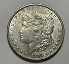 1878 8TF  MORGAN DOLLAR AU DETAILS