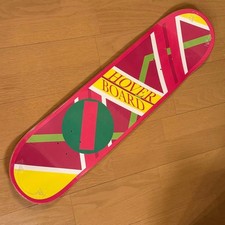 Back to the Future 40th Anniversary Hoverboard Art Skate Deck 8in Wood Limited