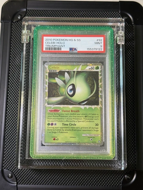 Pokemon Celebi Prime Holo Triumphant #92 PSA 9 MINT **NEW CERT** **LOW POP**