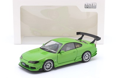 Nissan Silvia S15 Spec-R Aero Baujahr 1999 gr�n 1:18 Solido