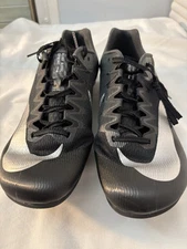 Nike Men's Zoom Rival Cleat - DC8753 001 - Black / Smoke Grey - Size: 9 - NEW !