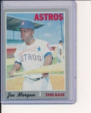 JOE MORGAN HOF 1970 TOPPS Card #537