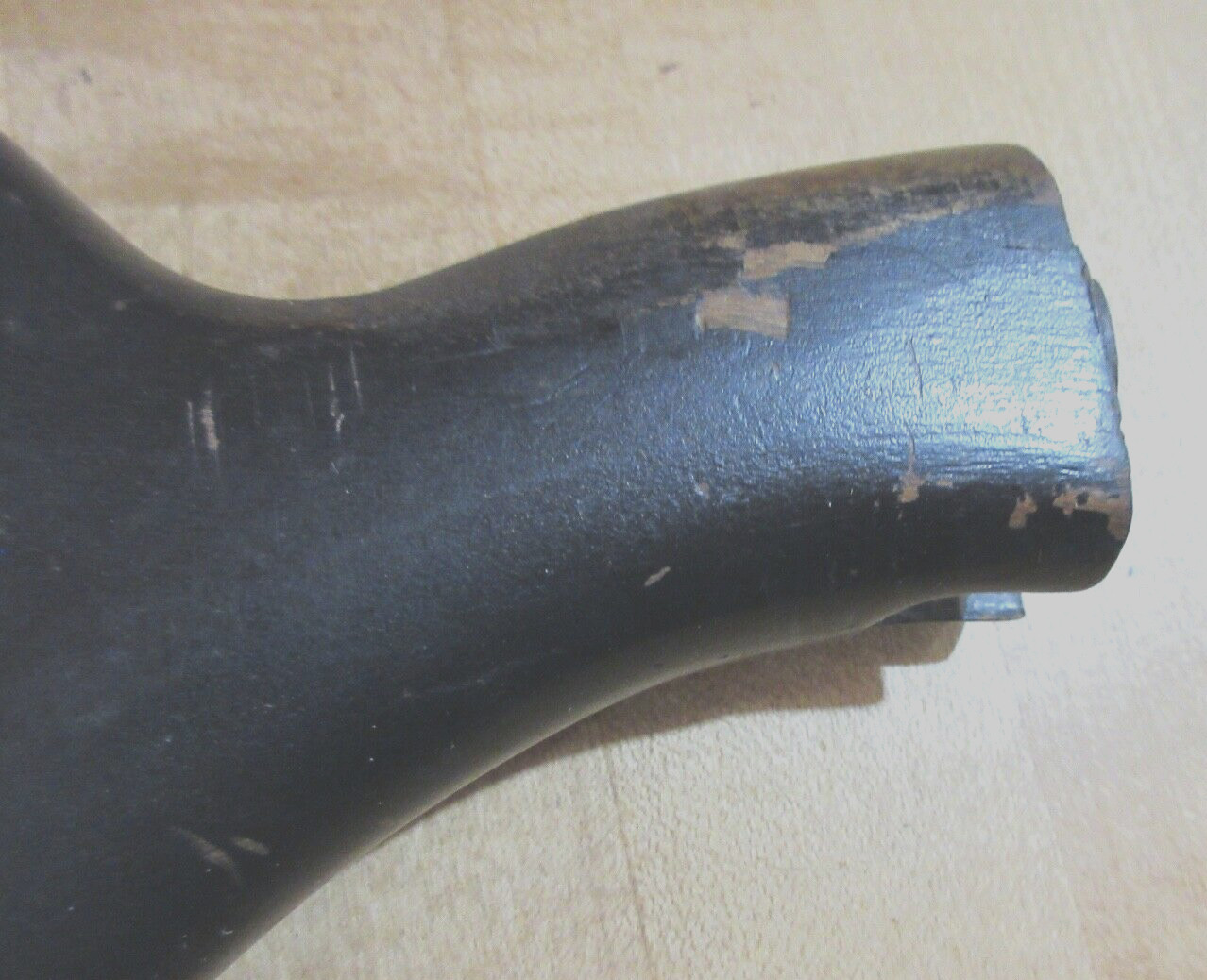 Unbranded Wood Shotgun Stock Painted Black  (w17) # 1