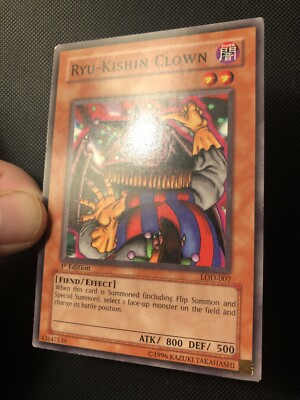 Ryu-Kishin Clown LOD-007 Yu-Gi-Oh! Card 1st Edition NA English