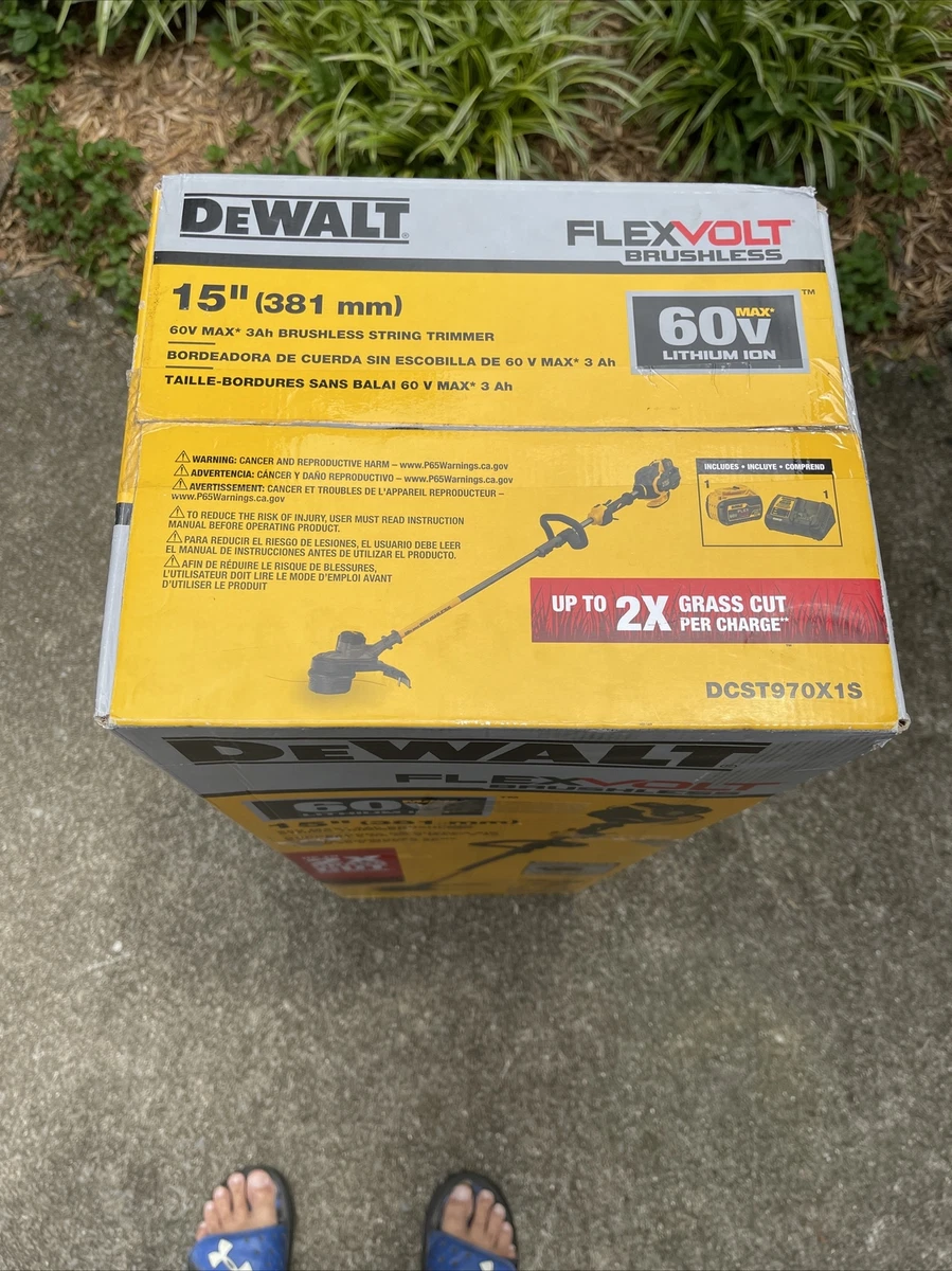 Dewalt 60 volt string trimmer deals