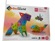 Hurtle Geoworld Star Series Magic Kingdom Magnetic Building Set 46 Pieces NEW