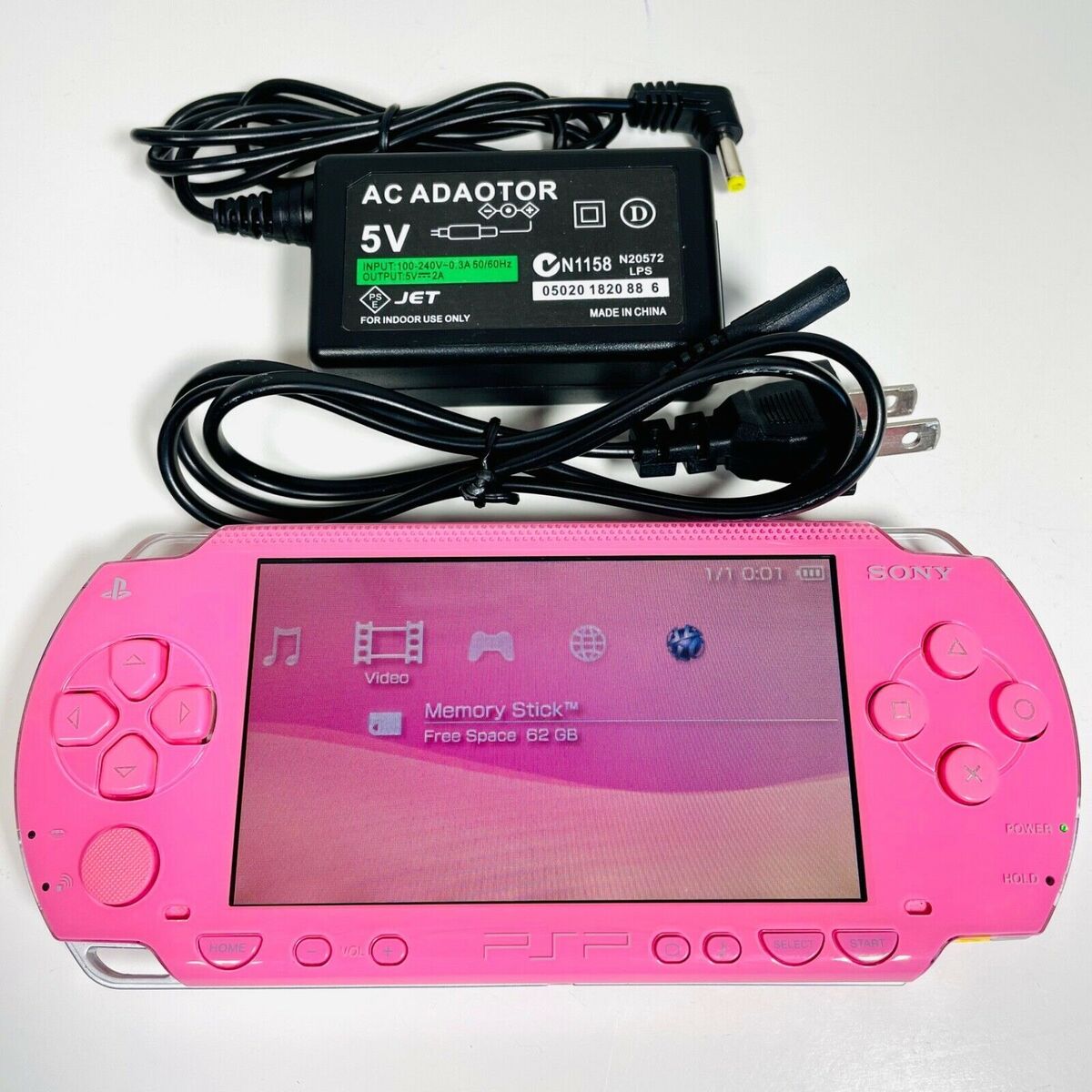 Sony PSP 1000, 2000, or 3000 Console (Choose Color) 32GB Sony PSP 1000, 2000, or 3000 Console (Choose Color) 32GB