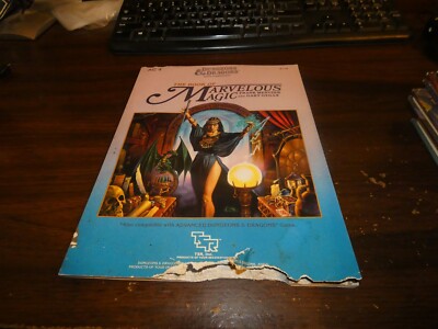 TSR D&D AC4: The Book of Marvelous Magic | eBay