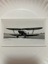 Antique Aviation War Plane Old NC14048 B&W Photograph Photo Aircraft Airplane