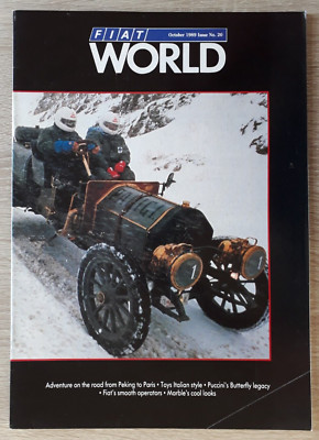 Fiat World Magazin Prospekt Nr.20 1989 - Itala Challenge 128 3P Panda Uno Tipo