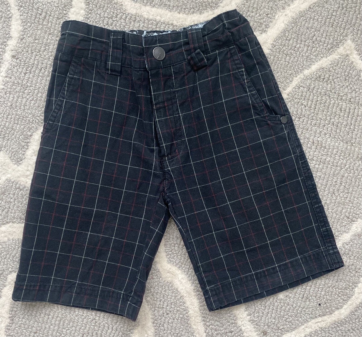 Shaun White Boy Toddler Cargo Shorts Grey Camo print Size