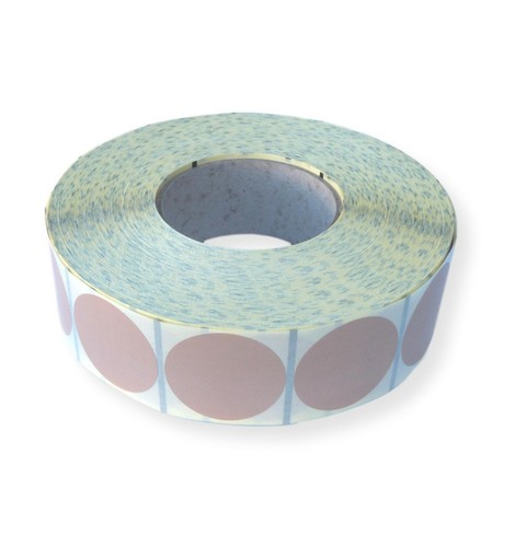 ROLL OF 3000 45MM ROUND BROWN KRAFT 