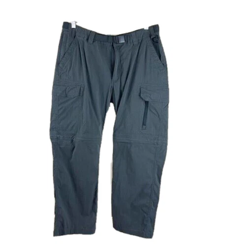 BC Clothing Men Lightweight Convertible Stretch Cargo Pants Shorts Size XL 32
