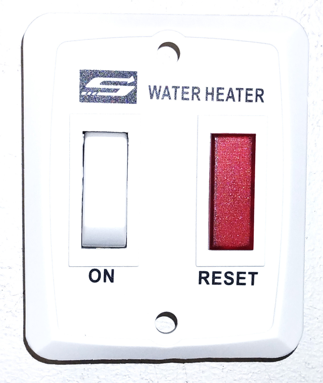 232589 Suburban on/off switch / light plate D, DE, DEM, Wtr. Htr WHITE ...