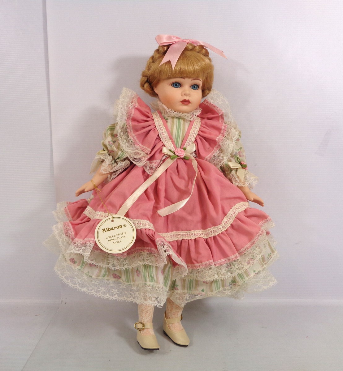 Vintage Alberon London Porcelain Doll 