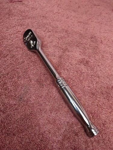 SNAP ON TOOLS USA F100 3/8" Drive 100 TOOTH Standard Handle Chrome Ratchet NEW!