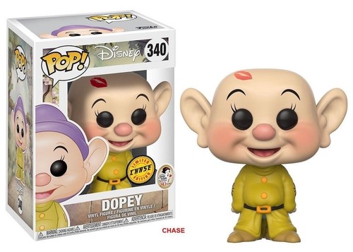 Chase Funko Pop Disney Snow White Dopey #340 - Picture 2 of 3