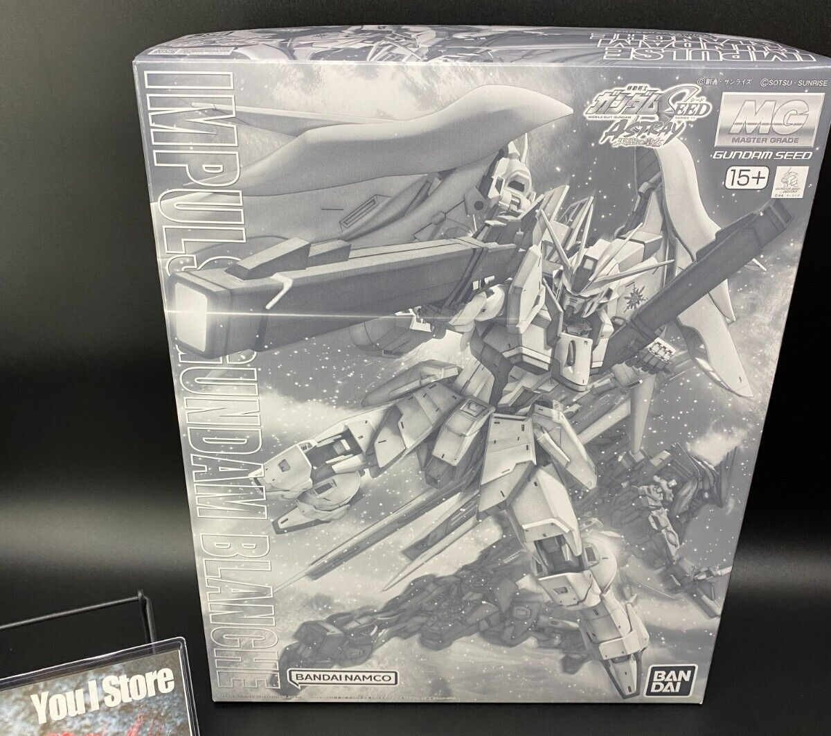 MG 1/100 Impulse Gundam Blanche Plastic Model kit P-BANDAI Limited