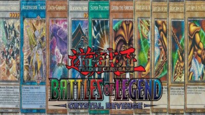 Yugioh Battles of Legend Crystal Revenge BLCR Starlight Rare MINT