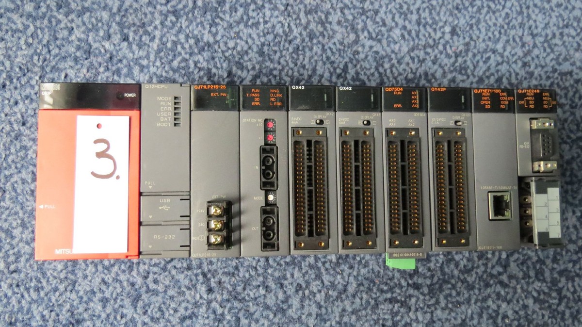 Complete Q38B Mitsubishi PLC containing: MELSEC Q63P Complete Q38B Mitsubishi PLC containing: MELSEC Q63P