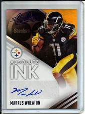 Markus Wheaton 2014 Panini Absolute Autograph #16/20