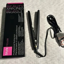 Hair Straightener 1.25" Professional Styling Iron Adjustable Heat