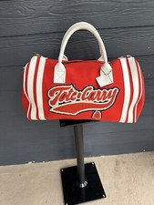 Rare Red Varsity Duffle  Bag tote & carry