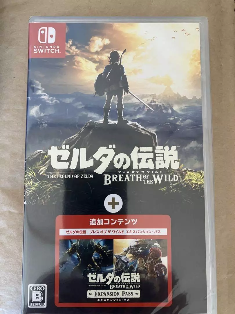 The Legend of Zelda Breath of the Wild + Expansion Pass Switch Nintendo |  eBay