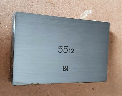 Precision Metric Gauge Block 55.12 mm .