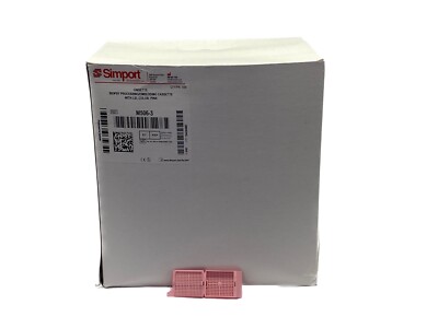 (500) SIMPORT Unisette Biopsy Processing Embedding Cassettes M506-3 Pink