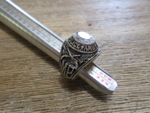 US Army United States Mp Military Police Insignia Ring WWII D-Day Nam ...