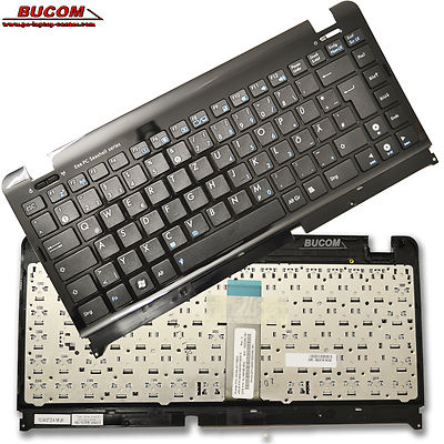 Für Asus Eee PC 1201HA-B 1215 1215N 1215T 1215P 1225B 1225C DE Tastatur Topcase