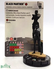 Heroclix Black Panther set Black Panther (Shuri) #002 Common figure w/card!