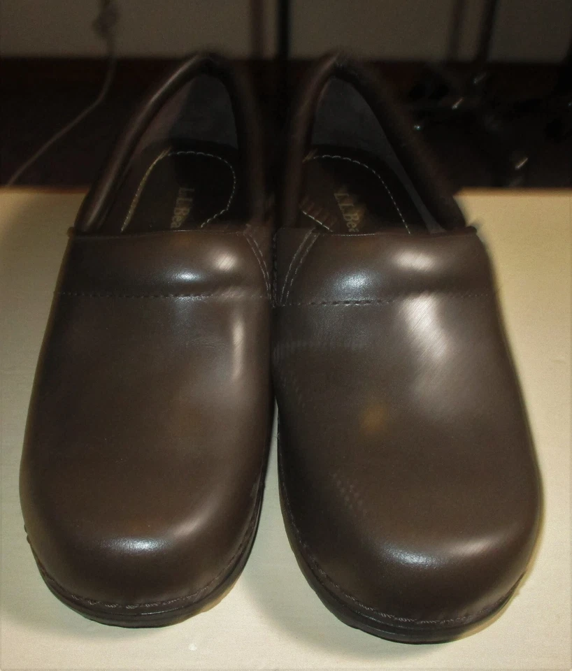 L.L. Коричневые кожаные женские туфли BEAN размер 6 М - Изображение 3 из 4