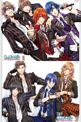 Uta No Prince-Sama Maji LOVE Legend Star 1 & 2 Set Japan [Blu-ray+CD] New Sealed