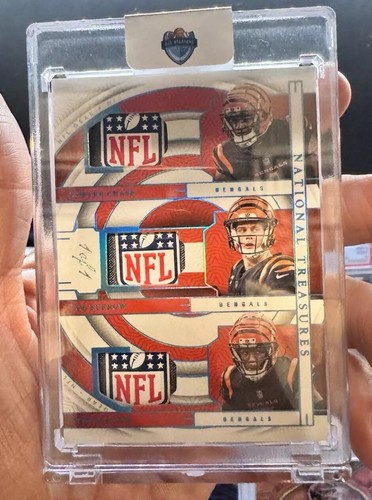 💎 💎 Burrow, Chase, Higgins National Treasures 1/1 🐅
