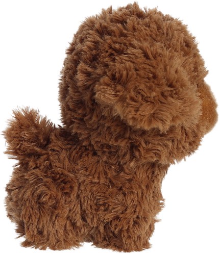 Aurora - Teddy Pets - 7" Brown Poodle Playful Stuffed Animal - Picture 4 of 5