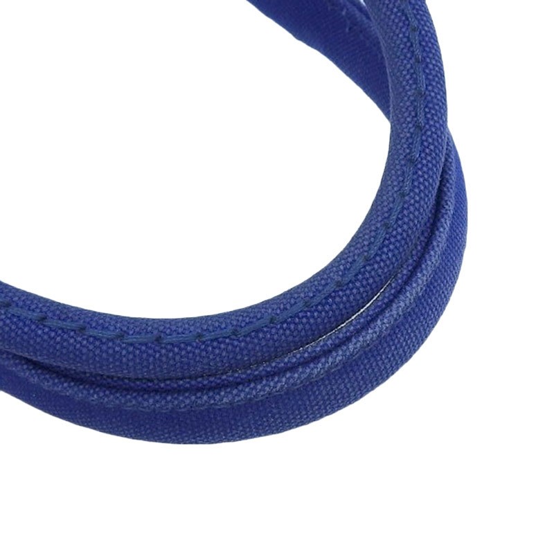 PRADA Canapa 2WAY Bag Handbag Shoulder Bag Canvas Blue Used  OB2374 from japan thumbnail 4