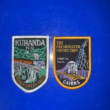 The Freshwater Connection Stoney Creek Falls Railroad Cairns Australia Patches