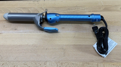 BaBylissPRO Nano Titanium Spring Curling Iron Blue 32mm 1 1/4 BNT125S